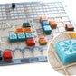 Asmodee Azul Crystal Mosaic Board Game EXPANSION - Tile-Placement Strategy, Family Fun for Kids & Adults, Ages 8+, 2-4 Players, 30-45 Minute Playtime