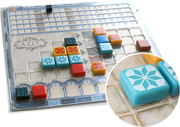 Asmodee Azul Crystal Mosaic Board Game EXPANSION - Tile-Placement Strategy, Family Fun for Kids & Adults, Ages 8+, 2-4 Players, 30-45 Minute Playtime