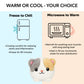 Warm Pals Baby Kitten, Small 3x5 Microwavable Comfort, Heated Plushie for Warmth, Calming Anxiety, Relaxing Bedtime Snuggles and Cozy Toys for Kids