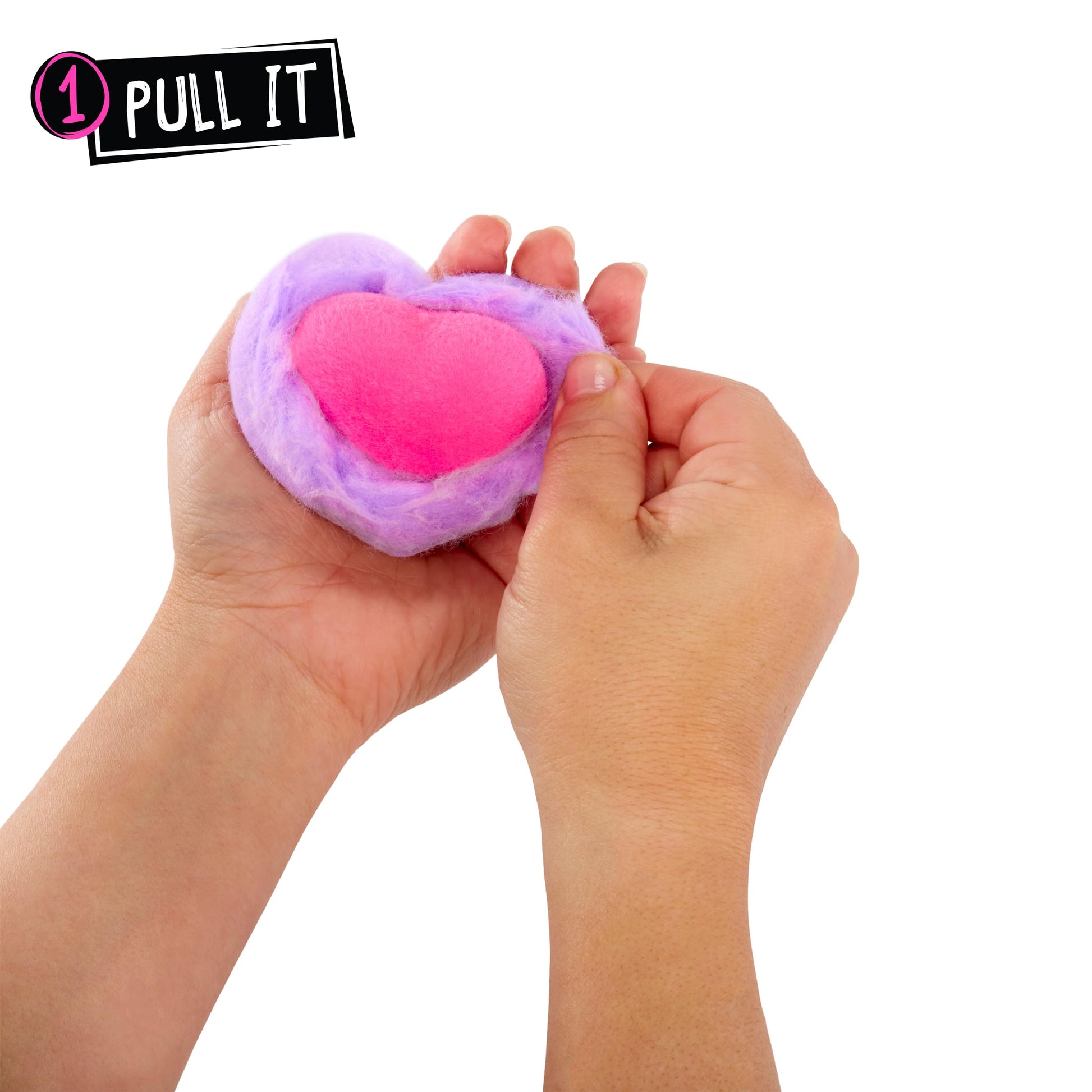 Fluffie Stuffiez Heart Candy & Donut Minis Collectible Feature - Surprise Reveal Unboxing Soft and Squishable Tactile Play Fidget DIY