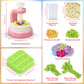 Arts Crafts For Kids Ages 4-8?5 6 7 8 9 10 year old Girl Birthday Gift Ideas,christmas stocking stuffers Creative Craft Diy Fabric Flower Bouquets