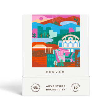 Reach International Outfitters Denver Adventure Bucket List: 50 Scratch-Off Cards for Outdoor Activities, Tourist Attractions, and Road Trips