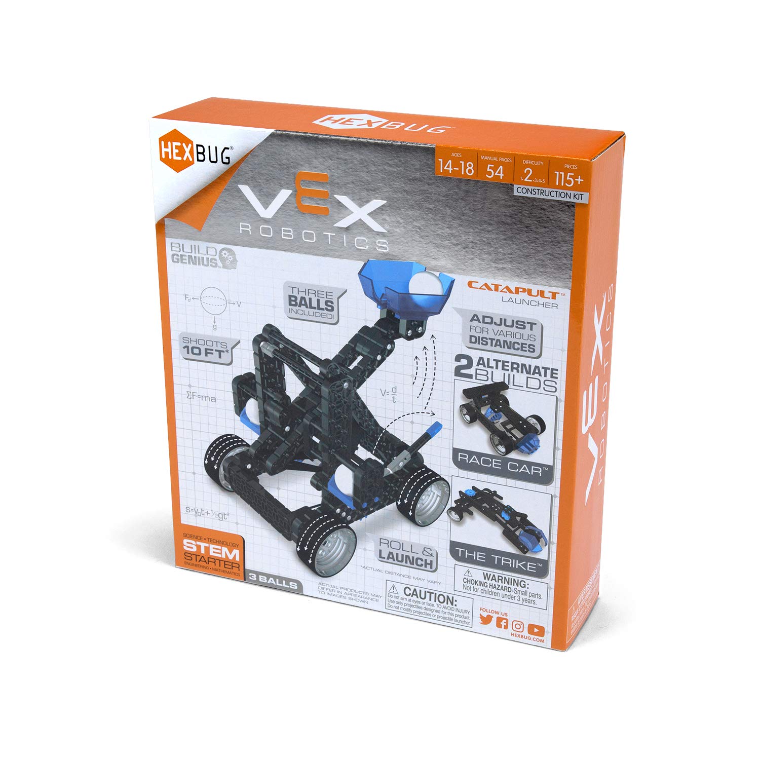 HEXBUG Vex Robotics Catapult #406-4211