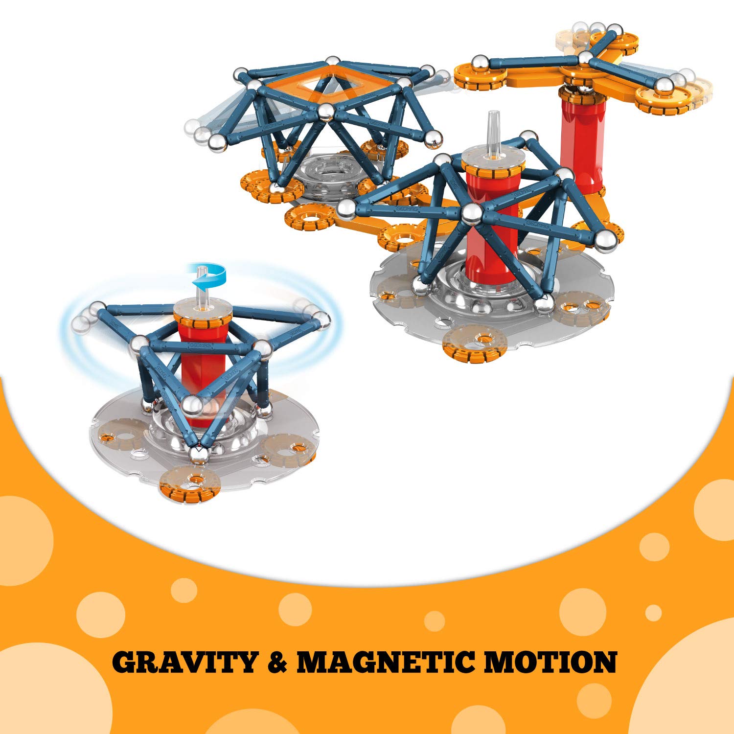 Geomag Magnetic Toys | Kids STEM Building Toys | Mechanics Magnetic Motion | Magnet Gears Construction | Educational Gifts | Swiss-Made | Age 7+ 86