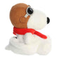 Aurora® Adorable Peanuts® Palm Pals™ Flying Ace Stuffed Animal - Officially Licensed Toys for All Snoopy Fans - Nostalgic Gift for Adults and Birthday