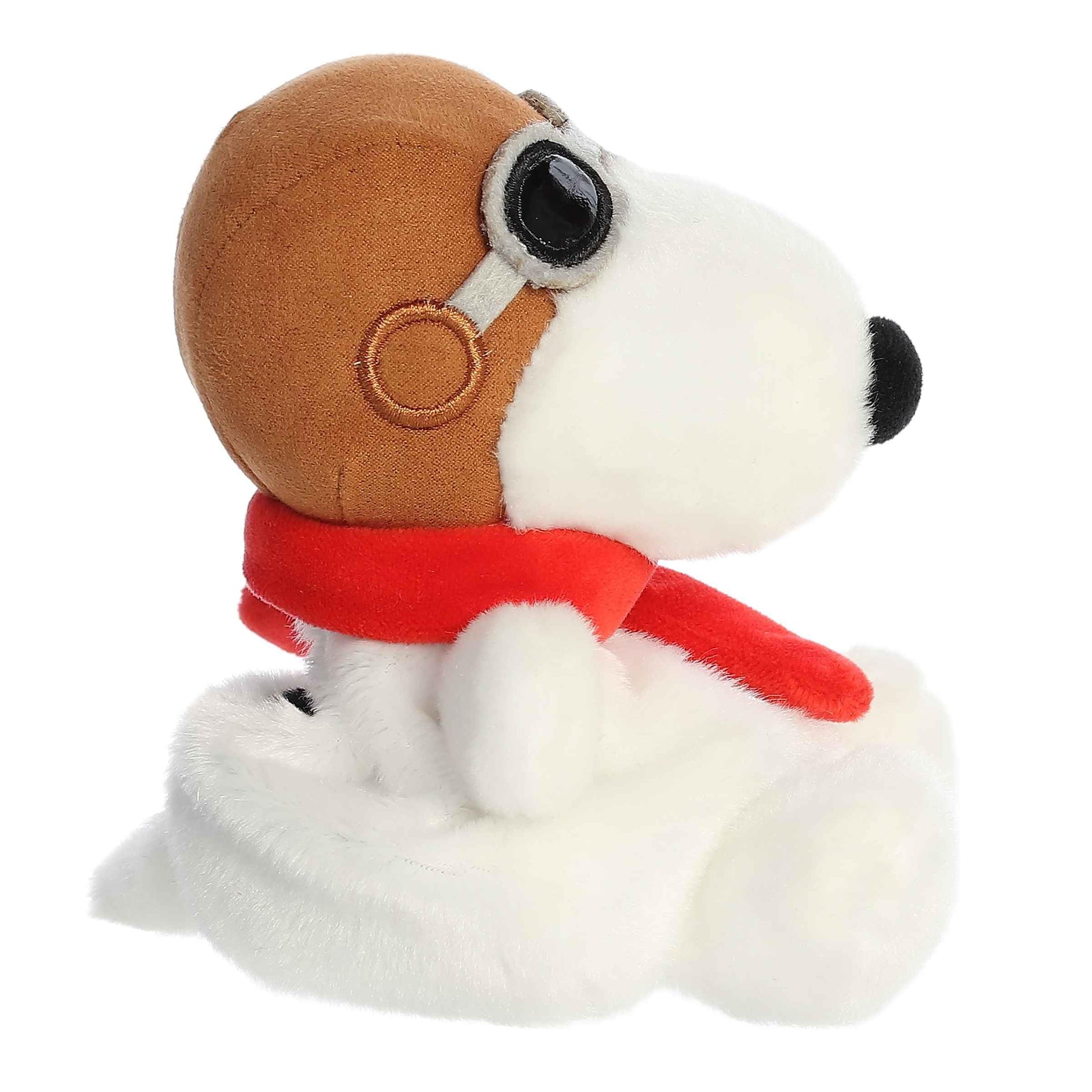 Aurora® Adorable Peanuts® Palm Pals™ Flying Ace Stuffed Animal - Officially Licensed Toys for All Snoopy Fans - Nostalgic Gift for Adults and Birthday