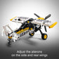 LEGO Technic Bush Plane Toy - Buildable Airplane Toy for Kids, Boys and Girls, Ages 8+ - Model Airplane Gift with Spinning Propeller, 4-Cylinder