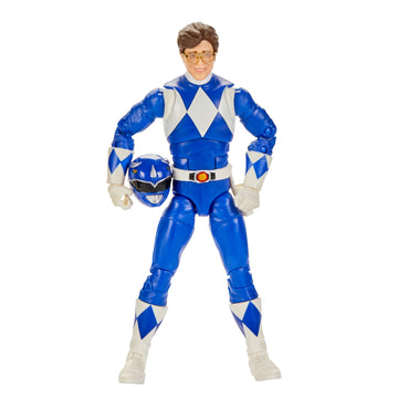 Power Rangers Lightning Collection Mighty Morphin Blue Ranger 6-Inch Premium Collectible Action Figure Toy with Accessories