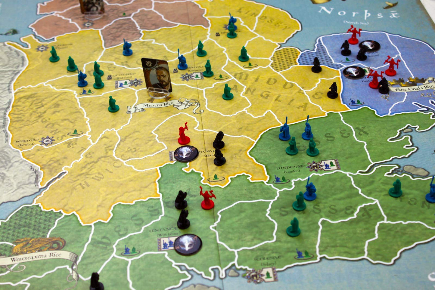 Academy Games | 878 Vikings Invasion of England 2nd Edition | Board Game | 2 to 4 Players