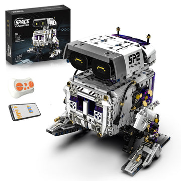 MOQIDI Technic Robot Building Set,Remote Control?App,Coding for Boys 8-12
