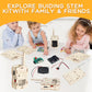 STEM Toys Science Kids Walkie Talkies for 6 7 8 9 10 11 12 13 14+ Years Old Boys Girl Teens Gift Ideas DIY Birthday Gifts Building Crafts Kit