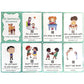 100 Parent-Child Daily Conversation Starters Cards with Picture