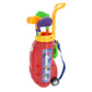 Toddler Toy Golf Play Set with Plastic Bag, 2 Clubs, 1 Putter, 4 Balls, Putting Cup Indoor or Outdoor Use for Toddlers Boys and Girls by Hey! Play! 9