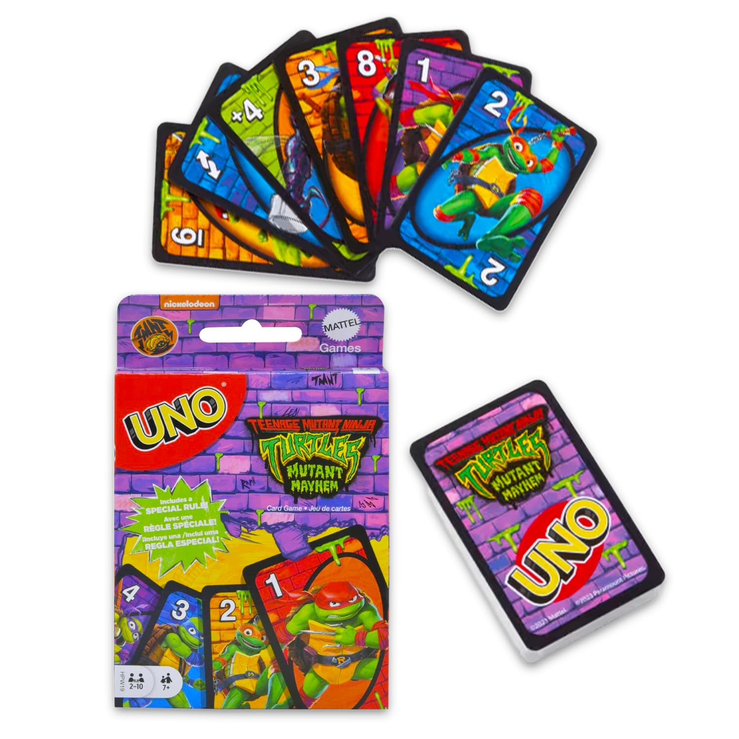 UNO Video Game Cards Set - Bundle with Minecraft, Super Mario, Teenage Mutant Ninja Turtles UNO Cards for Kids Plus Stickers, More | Minecraft, Mario