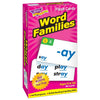 Trend Enterprises: Word Families Skill Drill Flash Cards, Content-Rich Cards to Practice and Master, Great for Skill Building and Test Prep, 96 Cards