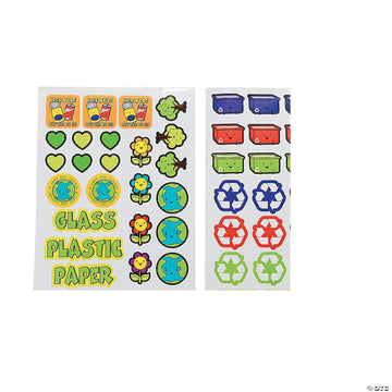 Fun Express Save The Earth Coloring Books for Kids Ages 4-8 - Bulk Set of 24 Mini Coloring Books with 55 Stickers Each | Party Favors for Kids, Goodie