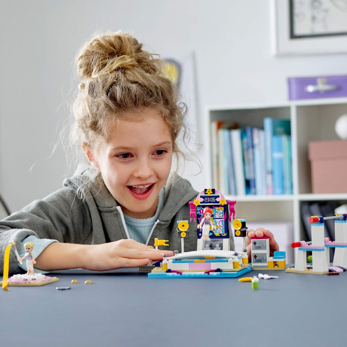 LEGO Friends Stephanie’s Gymnastics Show 41372 Building Kit (241 Pieces)