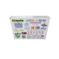 Crayola Silly Scents Mega Dough Activity Kit - Fidget Toys & Sensory Toys for Kids - 50+ Pieces Including Scented Dough, Alphabet & Number Cutters -