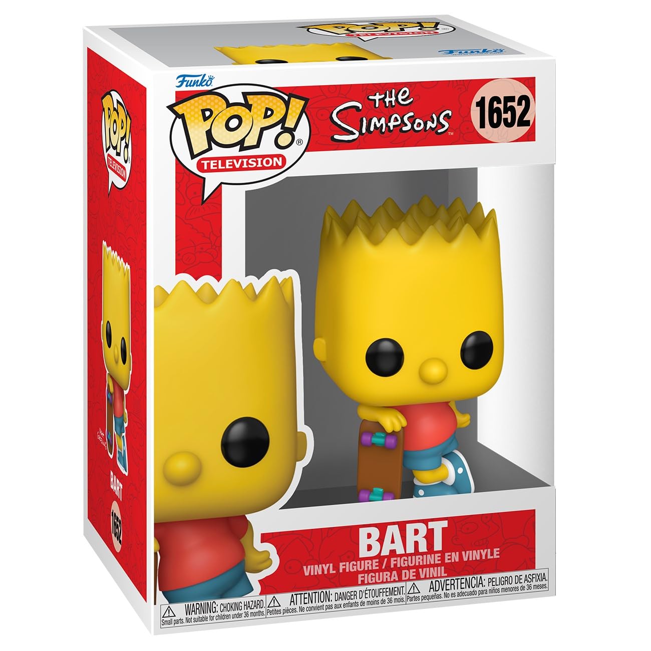 Funko Pop! TV: Simpsons - Bart Simpson - The Simpsons - Collectable Vinyl Figure - Gift Idea - Official Merchandise - for Kids & Adults - TV Fans