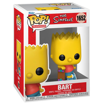 Funko Pop! TV: Simpsons - Bart Simpson - The Simpsons - Collectable Vinyl Figure - Gift Idea - Official Merchandise - for Kids & Adults - TV Fans