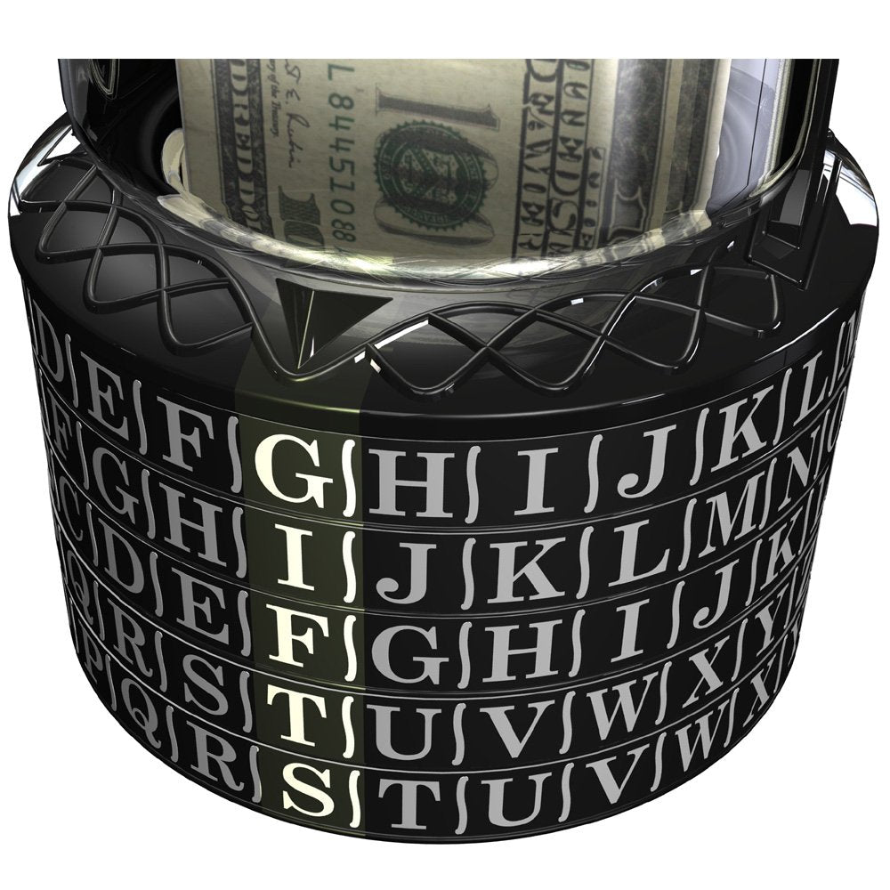 Puzzle Pod Cryptex - Brain Teaser Puzzle & Coin Bank