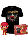 Funko Pop! & Tee: DC - The Flash - Extra Large - (XL) - DC Comics - T-Shirt - Clothes with Collectable Vinyl Figure