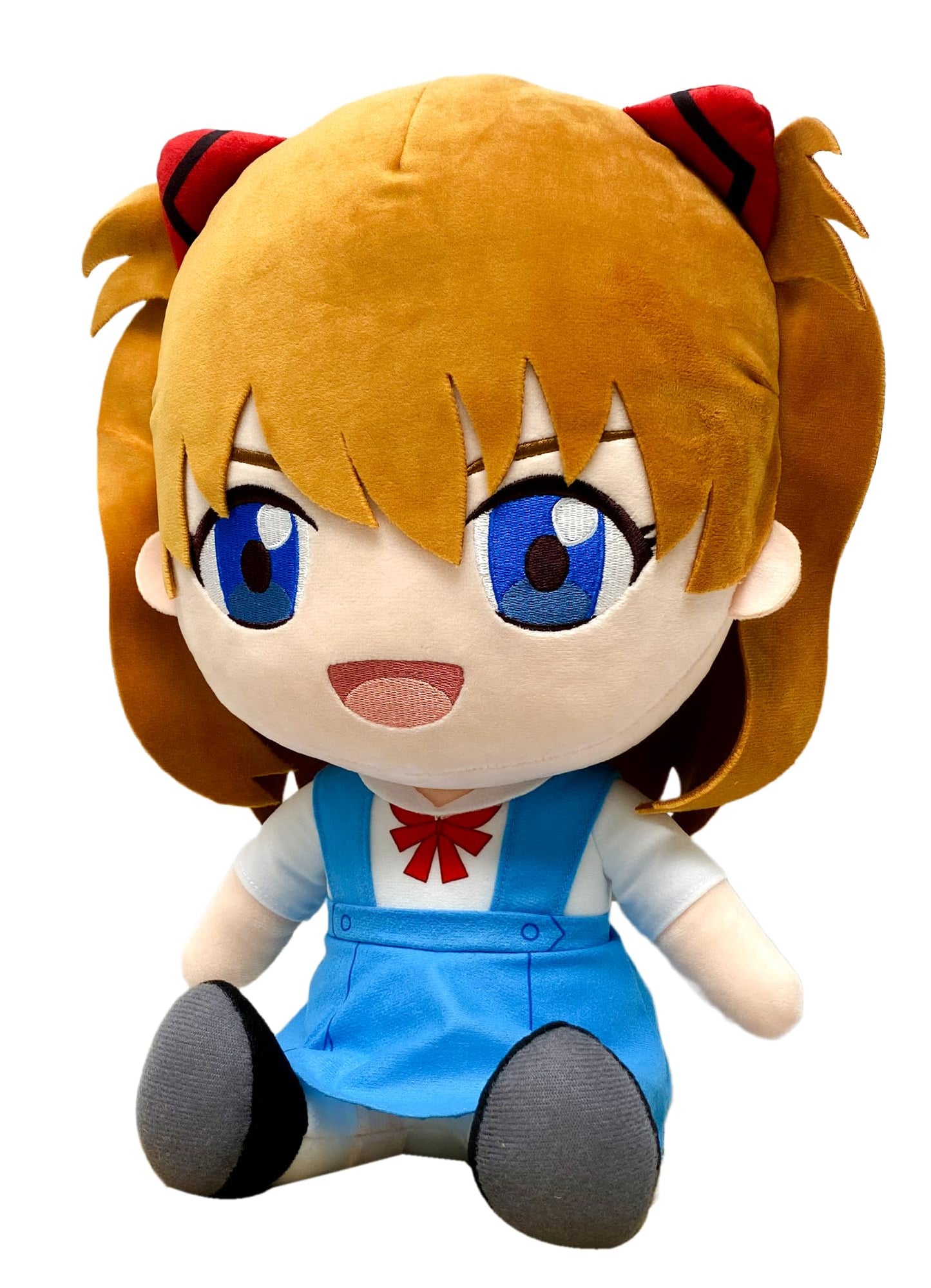 Great Eastern Entertainment Evangelion New Movie - Asuka Langley (School Uniform) Sitting Plush 12" H