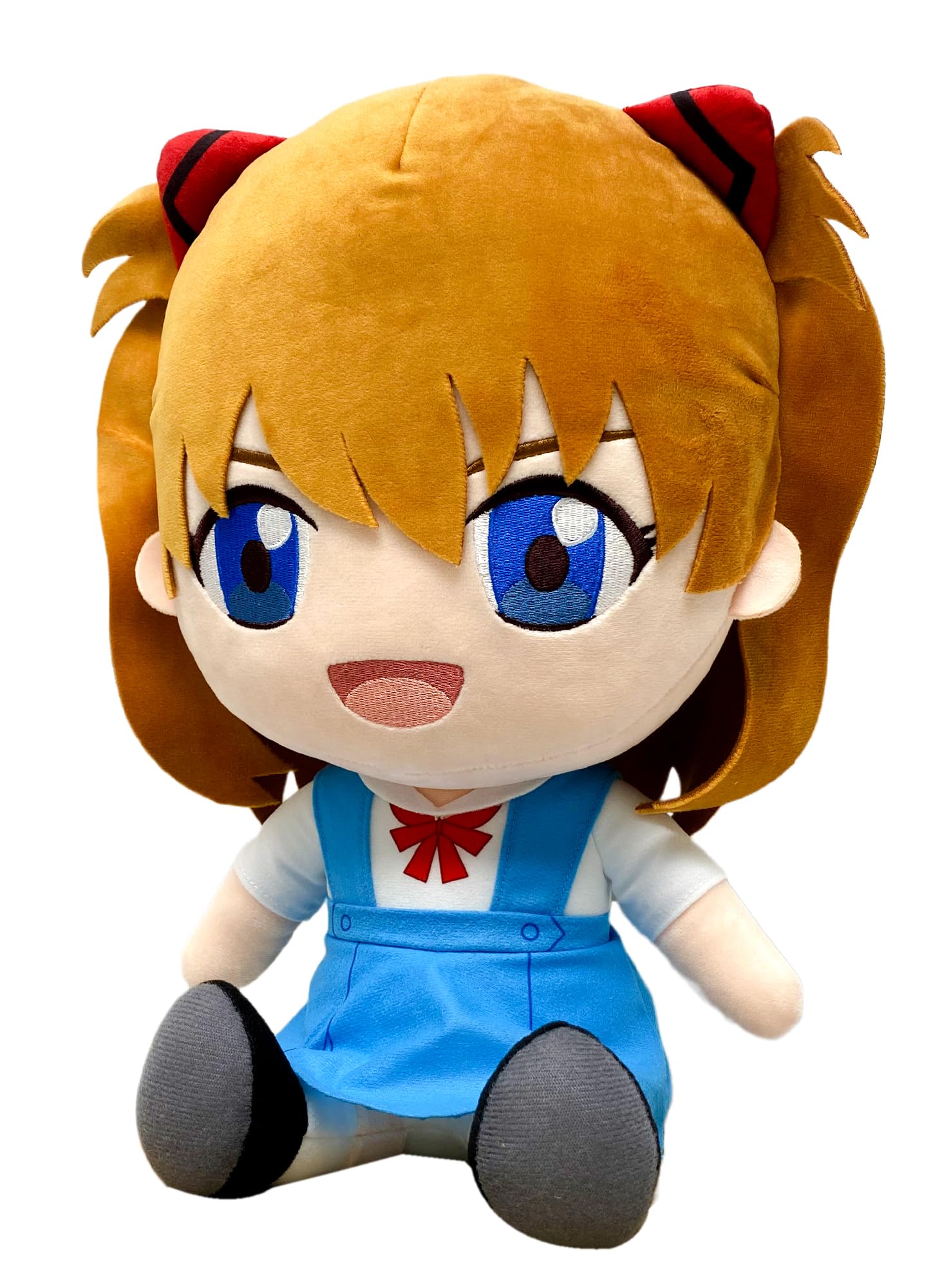 Great Eastern Entertainment Evangelion New Movie - Asuka Langley (School Uniform) Sitting Plush 12" H