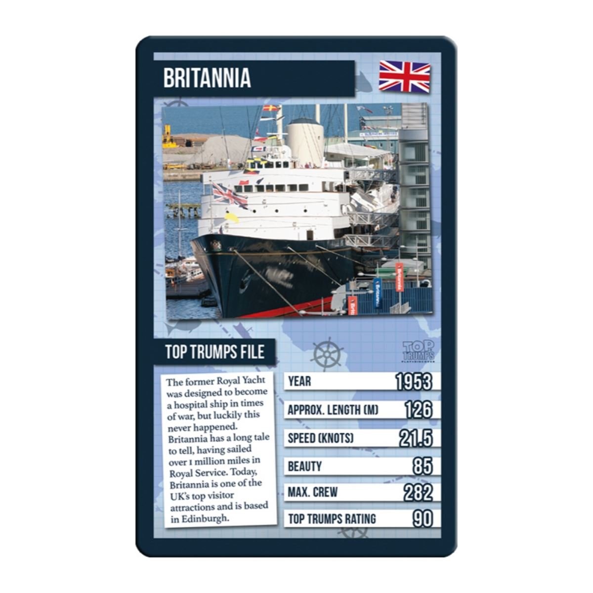 Top Trumps Ships Card Game