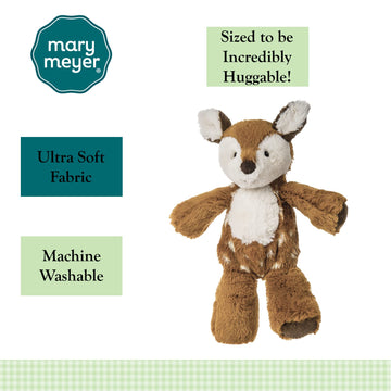 Mary Meyer Stuffed Animal Marshmallow Zoo Plush Soft Toy, 9-Inches, Junior Fawn
