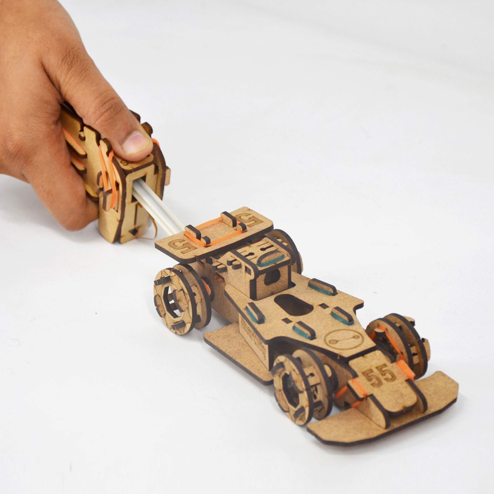 Smartivity Speedster 3D Wooden Model Engineering STEM Learning Toy for Kids Ages 6 and Up