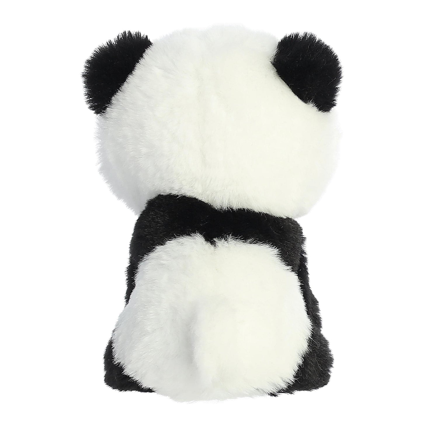 Aurora® Responsibly Made Eco Nation™ Mini Panda Stuffed Animal - Ideal for Playtime Adventures - Perfect for Birthdays or Just Because - Black 5