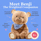 Lilly's Love Weighted Stuffed Animals for Adults & Kids - 5lb Calming Bear Plush for Anxiety, ADHD & Sensory | Machine Washable Weighted Stuffed