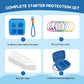 AUBOEAY Card Case for Yoto Mini Player, Travel Cards Holder with Silicone Cover, Kids Audio Music Accessory