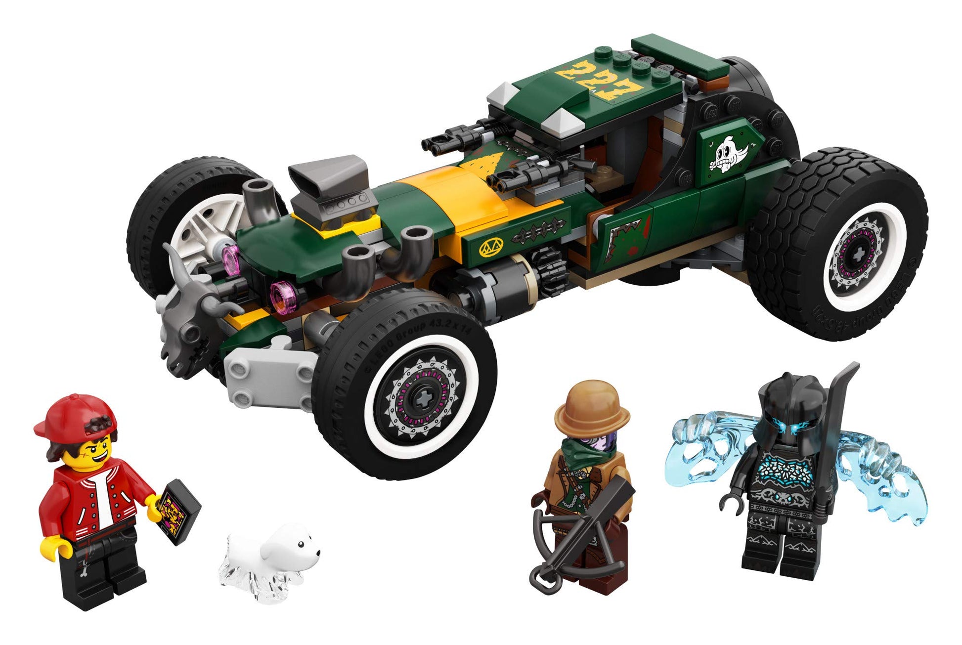 LEGO Hidden Side Supernatural Race Car 70434, Popular Augmented Reality (AR) Ghost Toy, App-Driven Ghost-Hunting Kit, Includes Jack, Vaughn