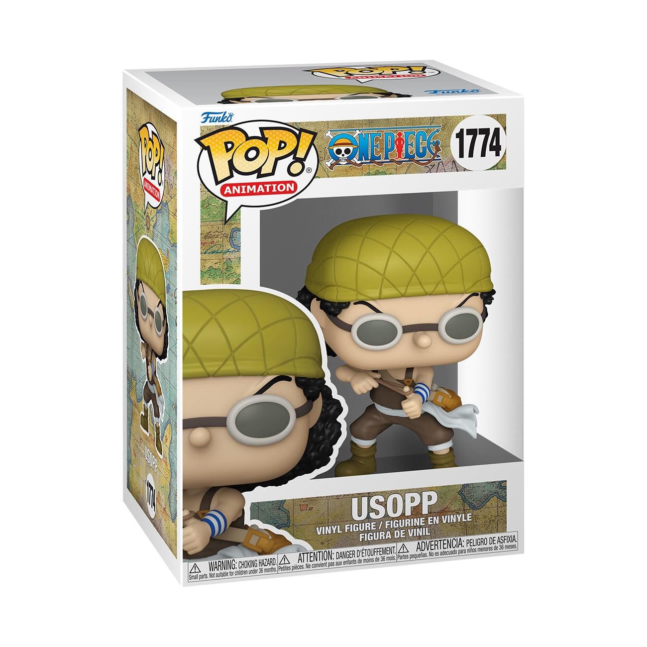 Funko POP Animation: Usopp - One Piece - Collectable Vinyl Figure - Gift Idea - Official Merchandise - for Kids & Adults - Anime Fans - Model Figure