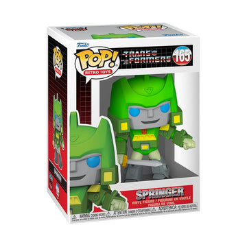 Funko Pop! Retro Toys: Transformers - Springer - Collectable Vinyl Figure - Gift Idea - Official Merchandise - Toys for Kids & Adults - Disney Fans