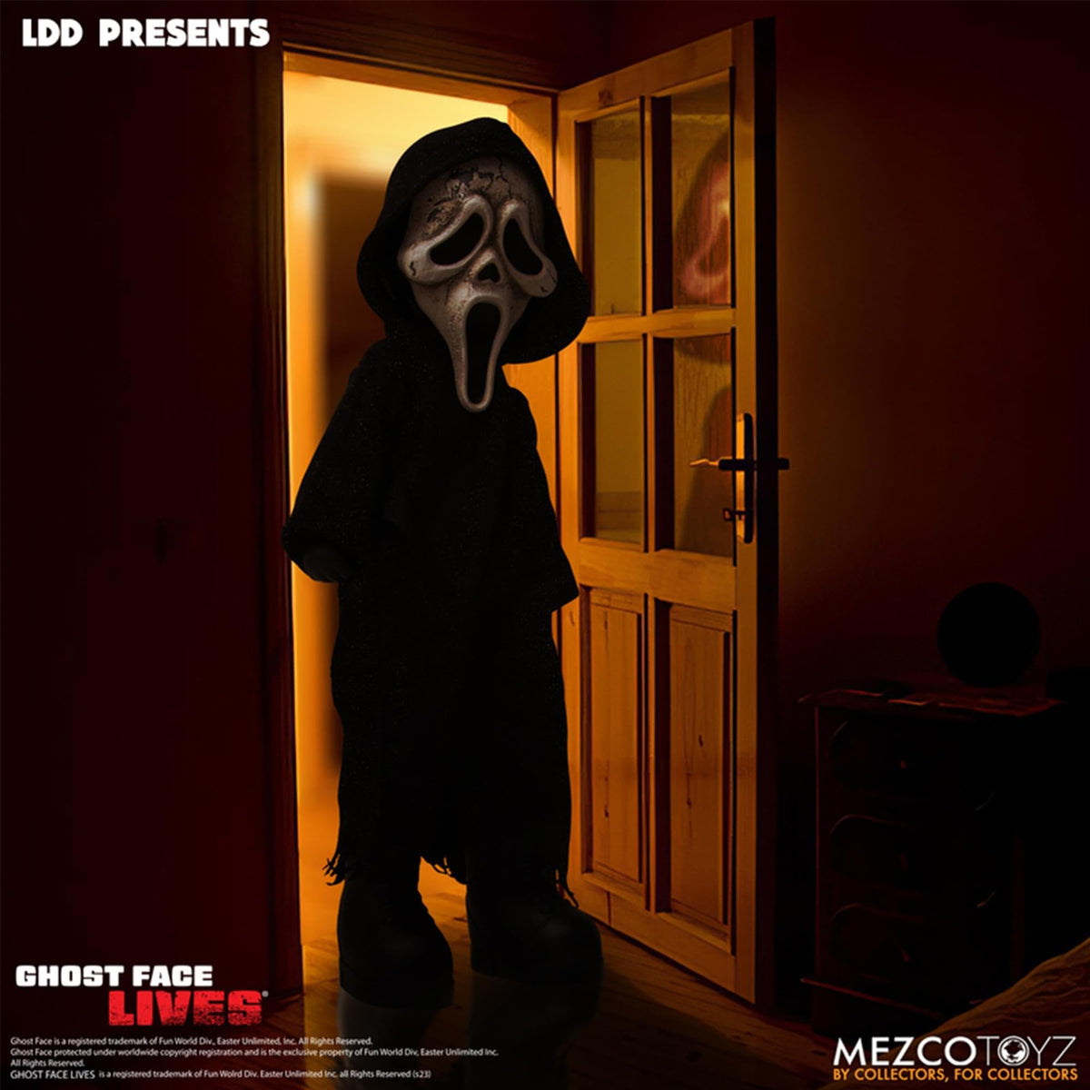 Scream Living Dead Dolls poupée Ghost Face - Zombie Edition 25 cm