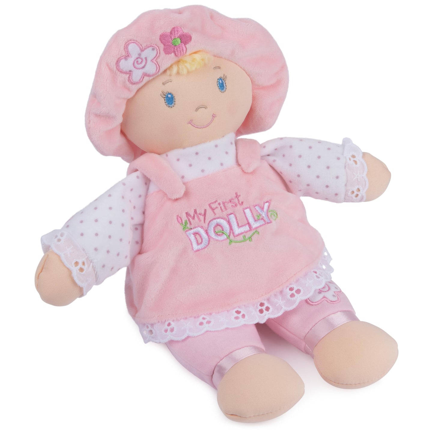 GUND My First Dolly 13-Inch Plush Doll Toddler Toy for Ages 0+