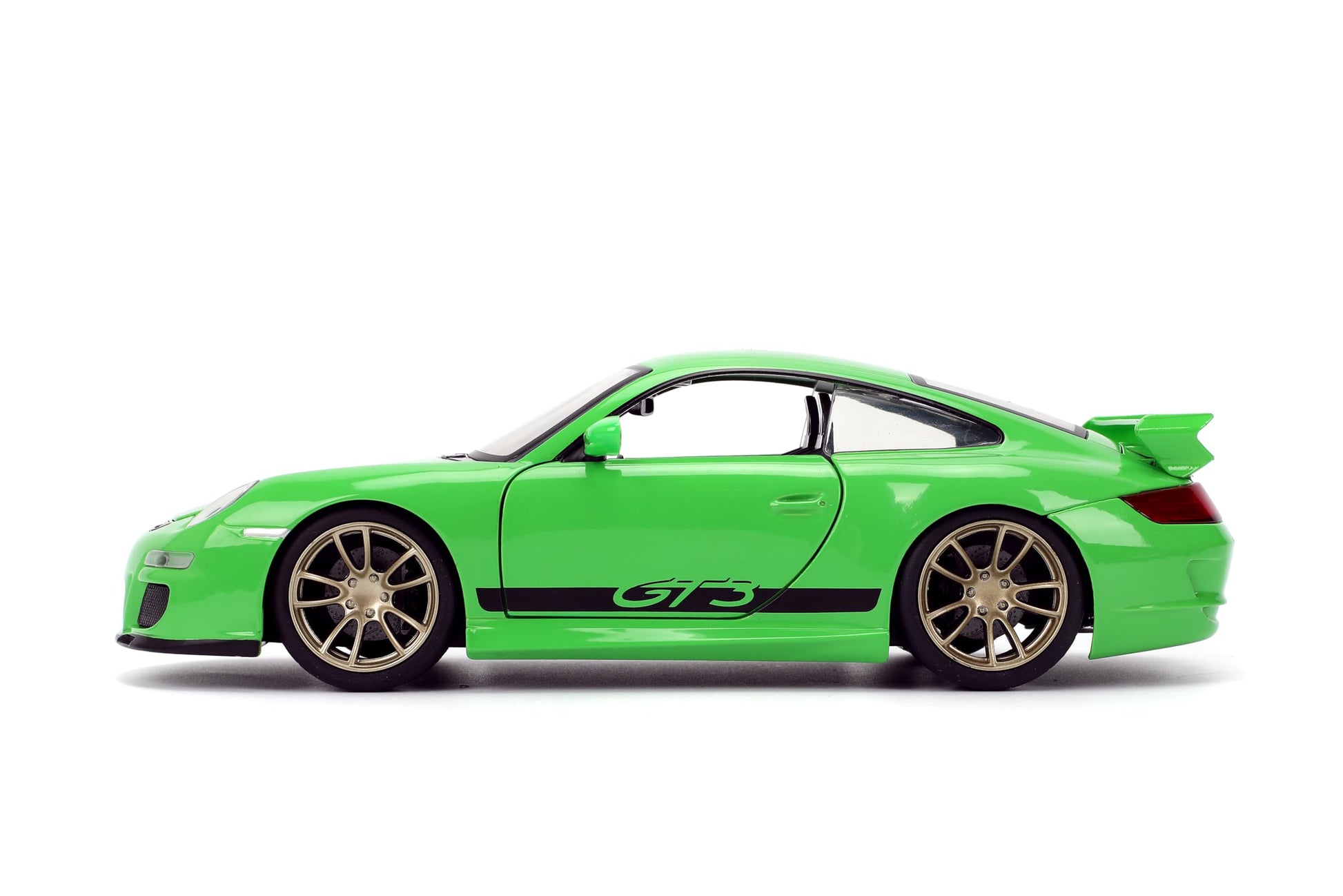 Jada Toys Fast & Furious 1:24 Scale Die-Cast 2007 Porsche 911 GT3 - Opening Doors, Detailed Interior, Rubber Tires - Collectible for Ages 8+