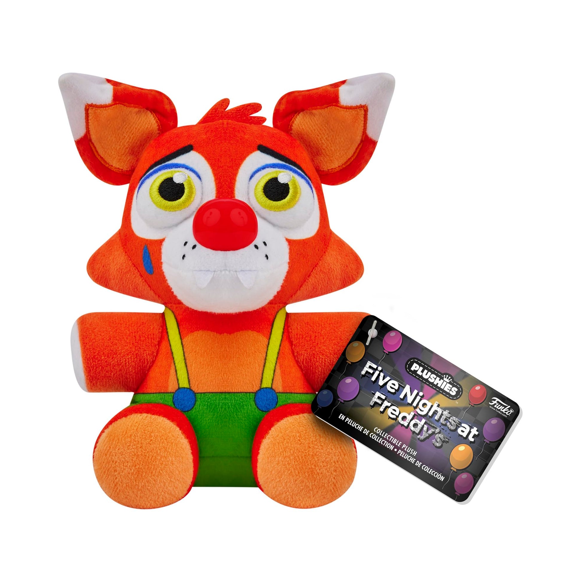 Funko Plush: Five Nights at Freddy's - Circus Foxy - (CL 7") - Collectable Soft Plush - Birthday Gift Idea - Official Merchandise - Stuffed