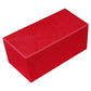 Guardhouse 4 ½" Single Row Storage Box for 2" Paper and Plastic Coin Holders 6 Pack Red