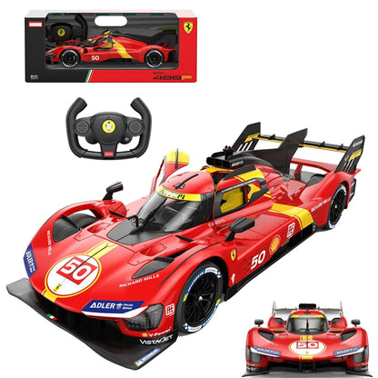 HTLNUZD 1/14 RC Car 499P #50 2.4G Remote Control Model for 24h Lemans Rally Adult Racing Vehicle Collection Gift
