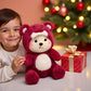 Ryttir Large Teddy Bear Plush - 15.7"Extra Soft Bear Stuffed Animal Hugging Pillow with Rotund Belly,Safety Nursery Decor & Sensory Comfort,Cuddle