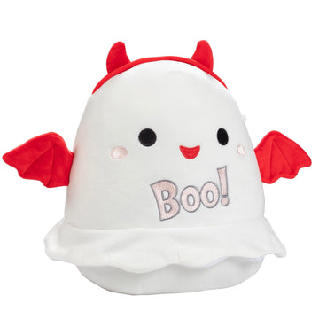 Squishmallows 10-Inch Halloween Melfy Ghost Devil Jazwares Plush