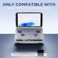 for Retroid Pocket Flip 2 Retro Game Console Protective Case,Clear TPU Cover Compatible with Retroid Pocket Flip 2,Shockproof Drop-Proof Game Console