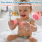 HAKACC 20 PCS Mini Squeezable Pig Bath Toys, Pink Rubber Squeaky Baby Bathtub Toys for Baby Shower Party Favors