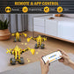 OUTOGO 5 in 1 STEM RC Robot Building Kit, 555 PCS APP & Remote Control Robot Toys for Kids Age 6 7 8 9 10 11 12+, Engineering Science Coding Robotic