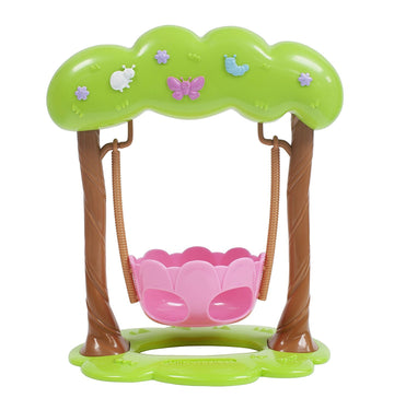 JC Toys Adorable Lil' Cutesies Swing Fits Most Dolls Up to 10" , Green,24 months to 99 months