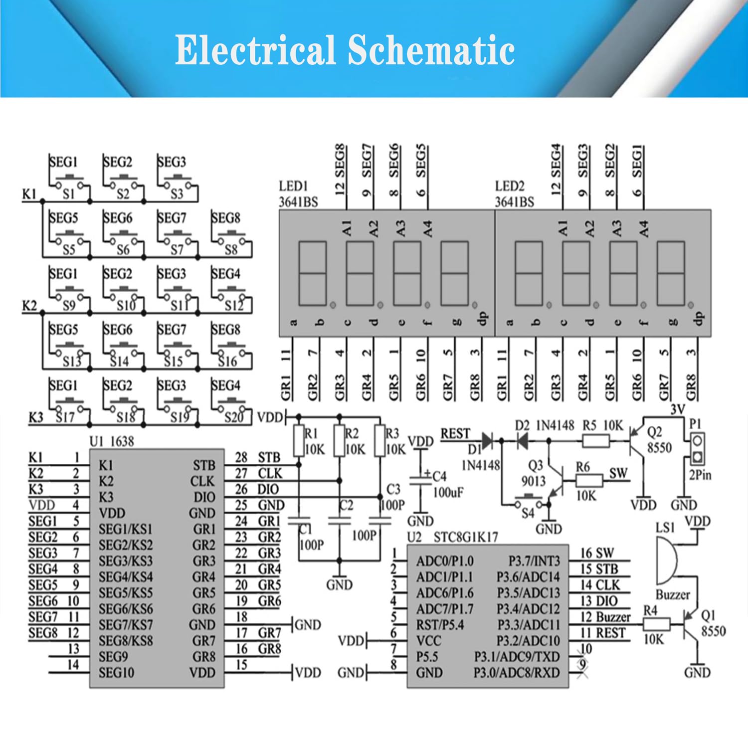 DIY Electronics Calculator Solder Practice Kit for STEM Classroom/Home